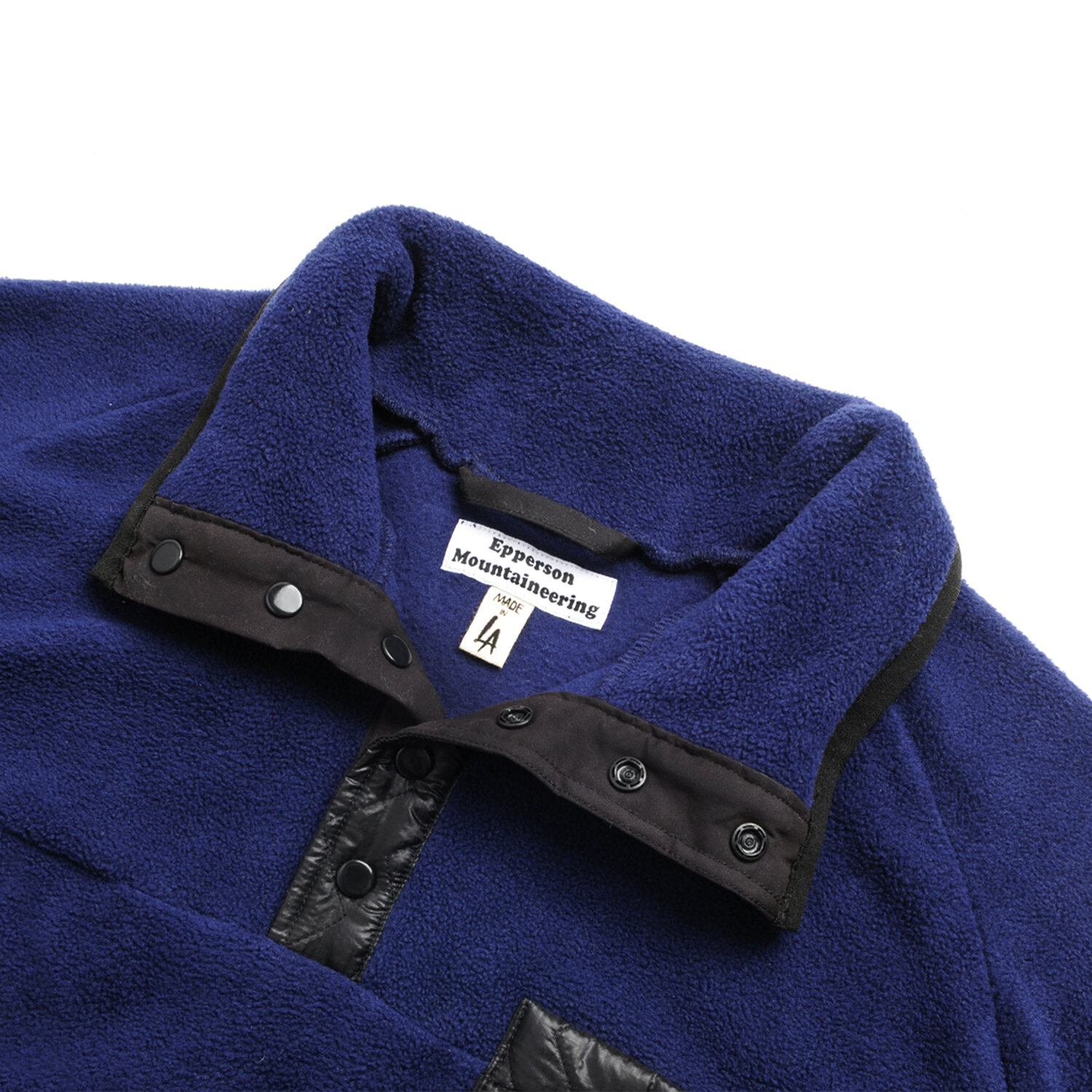 Fleece Pullover - Solid Navy — Epperson Mountaineering
